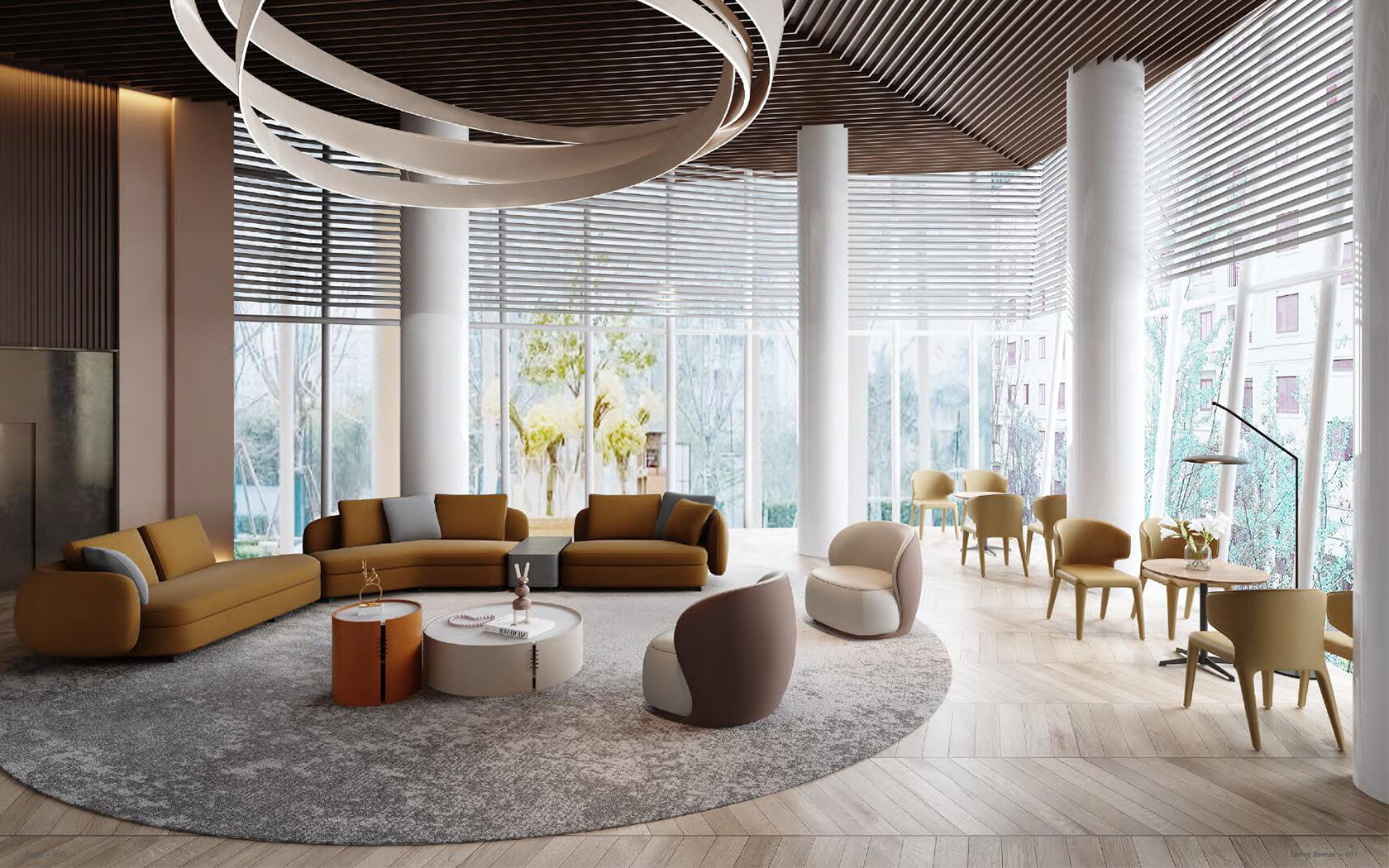 前台接待区家具